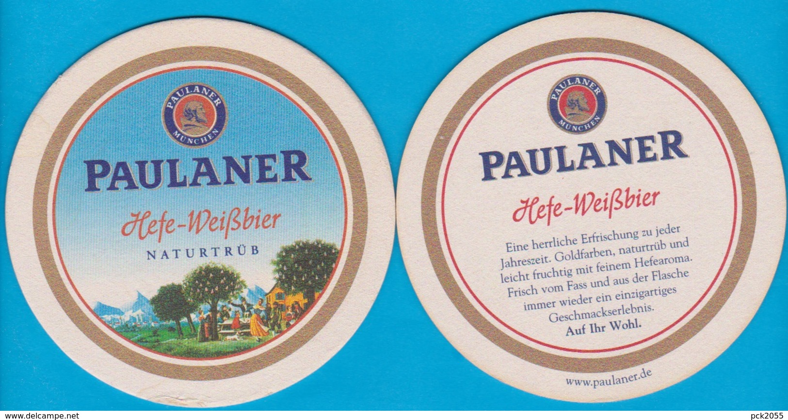 Paulaner Brauerei Gruppe München ( Bd 2308 ) - Bierdeckel