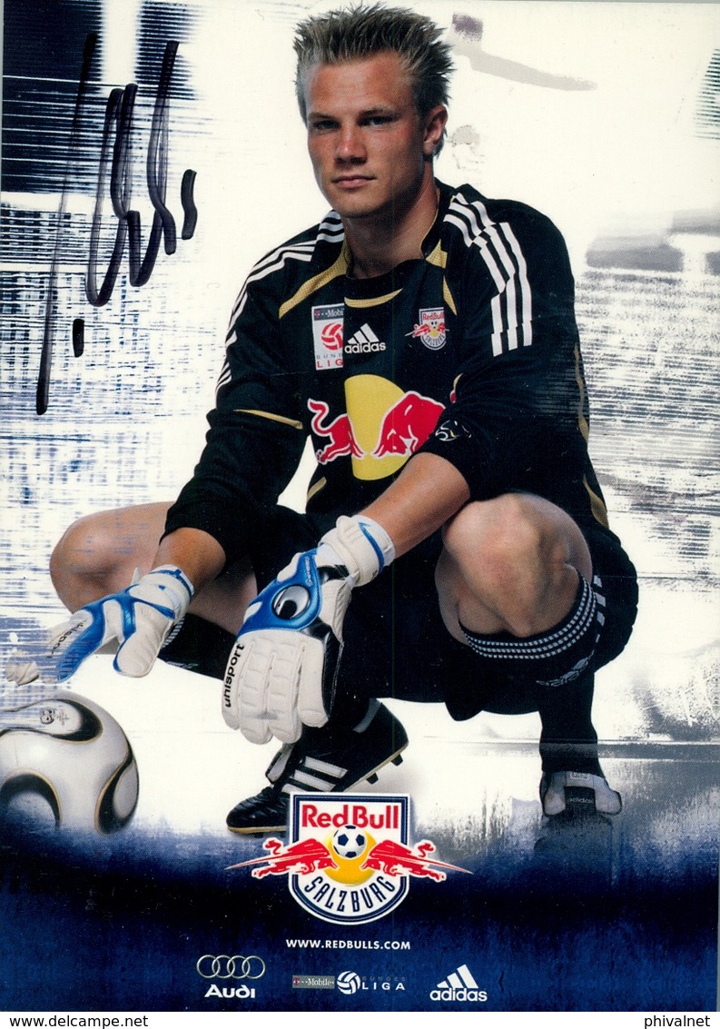 TARJETA PUBLICITARIA , FÚTBOL , SOCCER , FOOTBALL , RED BULL - SALZBURG , TIMO OCHS - Fútbol