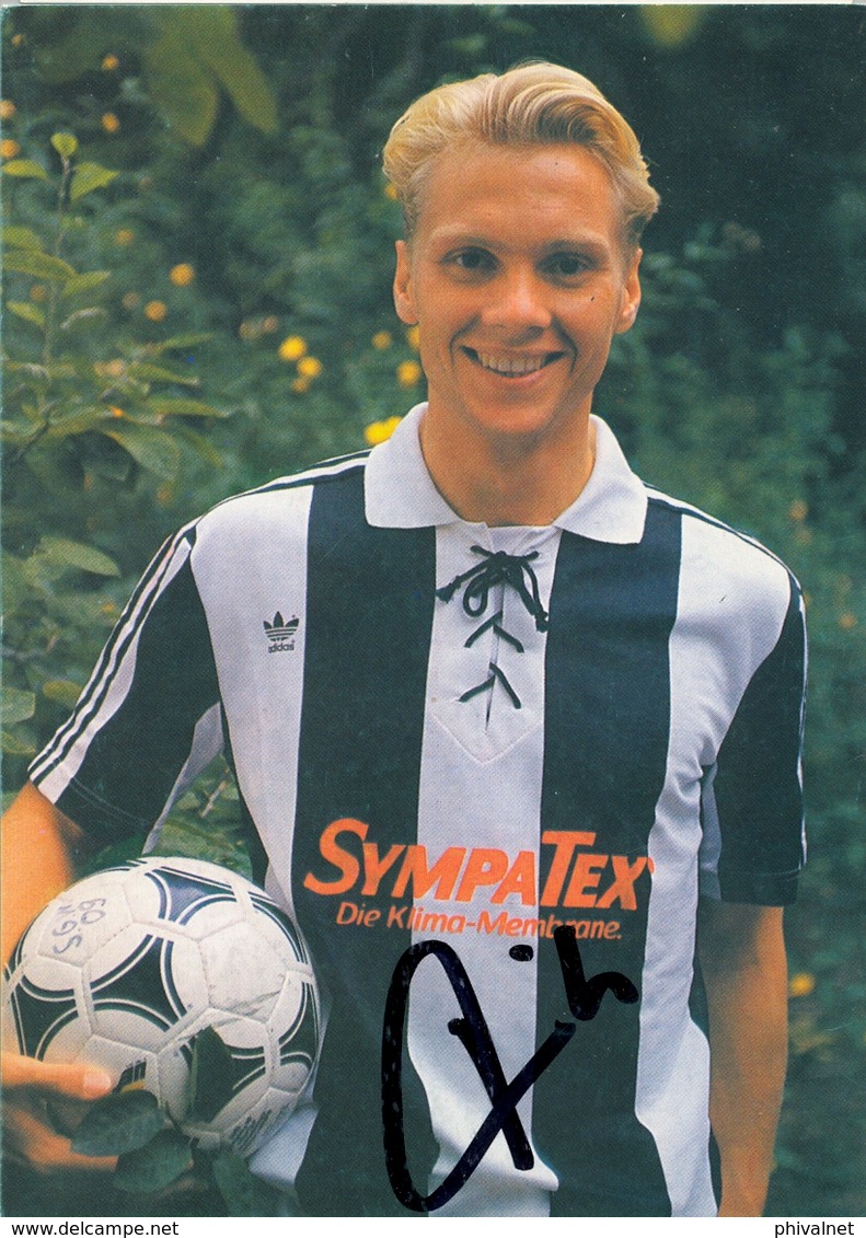 TARJETA PUBLICITARIA , FÚTBOL , SOCCER , FOOTBALL , THORSTEN FINK - Calcio