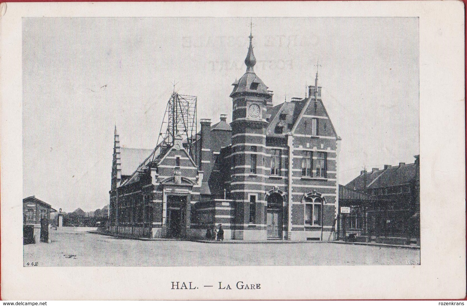 Halle Hal La Gare De Statie Station (In Goede Staat) - Halle