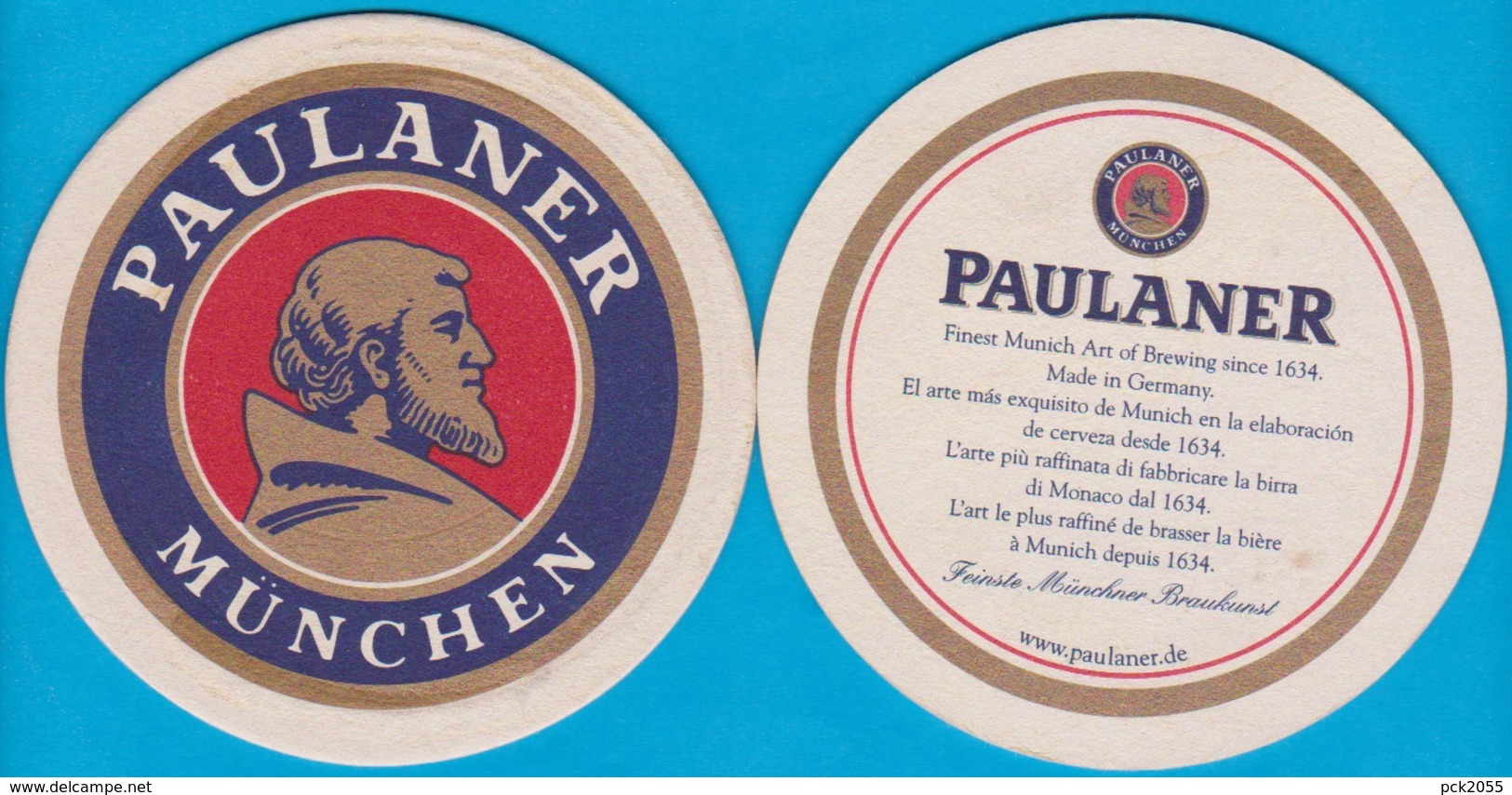 Paulaner Brauerei Gruppe München ( Bd 2314 ) - Bierdeckel