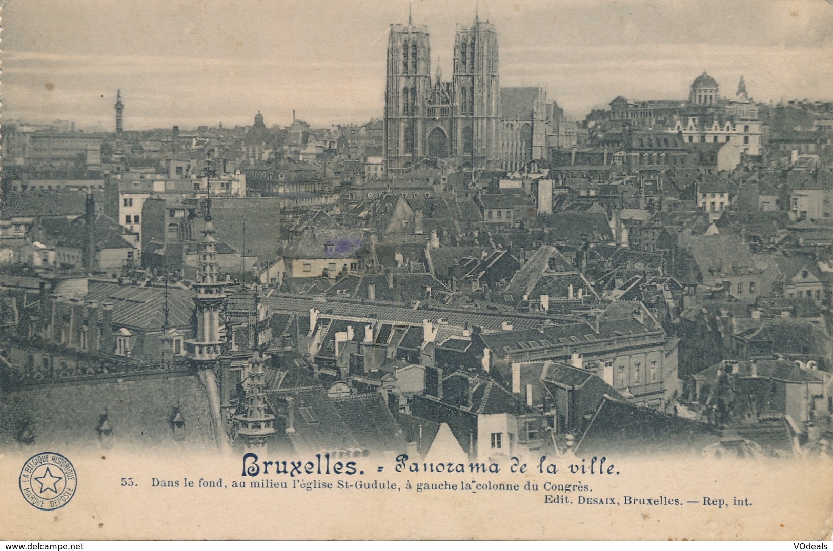 CPA - Belgique - Brussels - Bruxelles - Panorama De La Ville - Mehransichten, Panoramakarten