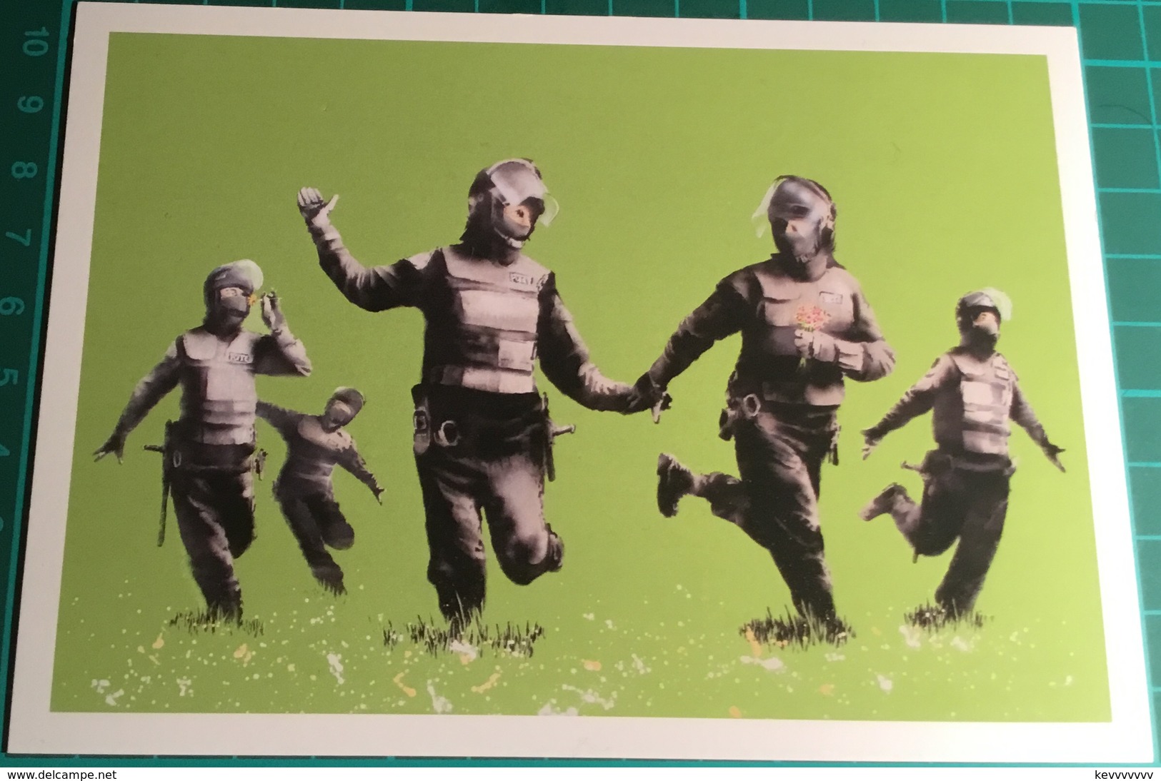 Happy Riot Police ~ Banksy - Schilderijen