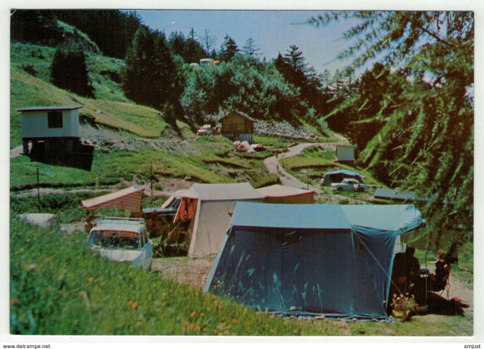 Suisse // Schweiz // Valais // Haute-Nendaz, Le Camping - Nendaz