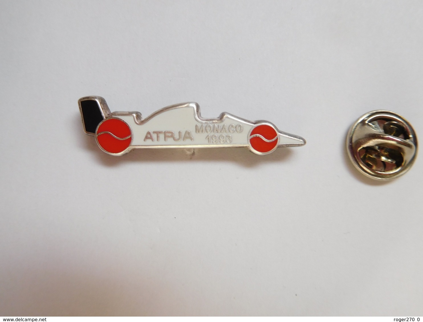 Beau Pin's En Zamac , Auto F1 , ATPJA  Monaco 1993 , Signé Sofrec - F1