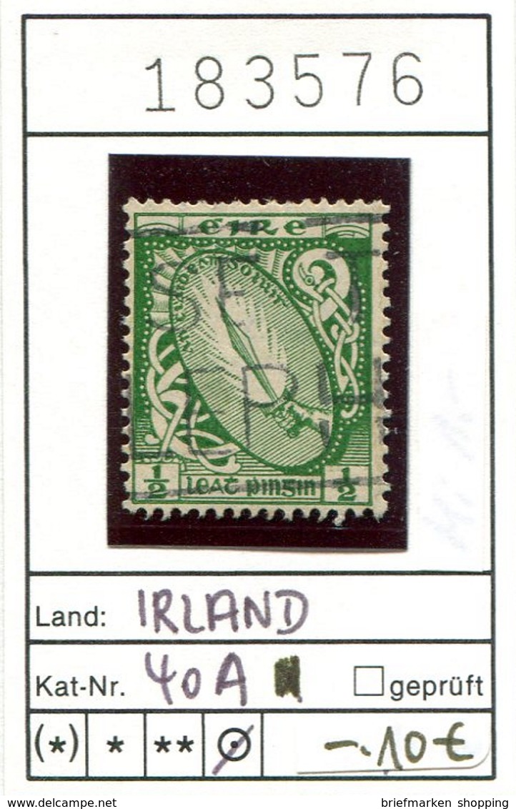 Irland - Eire - Michel 40 + 43 + 73 + 74 + 75 + 76A I + 76D II + 77 + 78A I - Oo Oblit. Used Gebruikt - Gebruikt