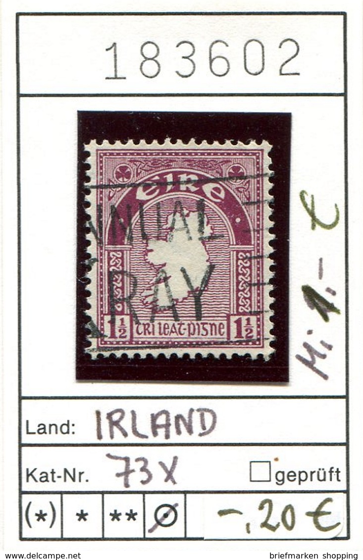 Irland - Eire - Michel 40 + 43 + 73 + 74 + 75 + 76A I + 76D II + 77 + 78A I - Oo Oblit. Used Gebruikt - Usati