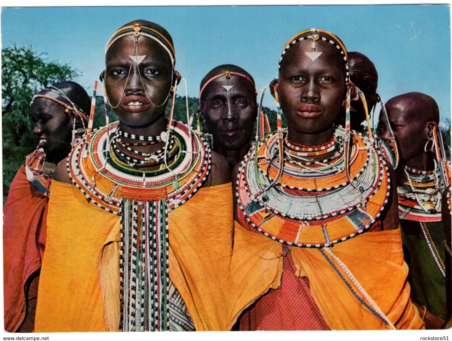 Masai 2 Postcards - Kenya