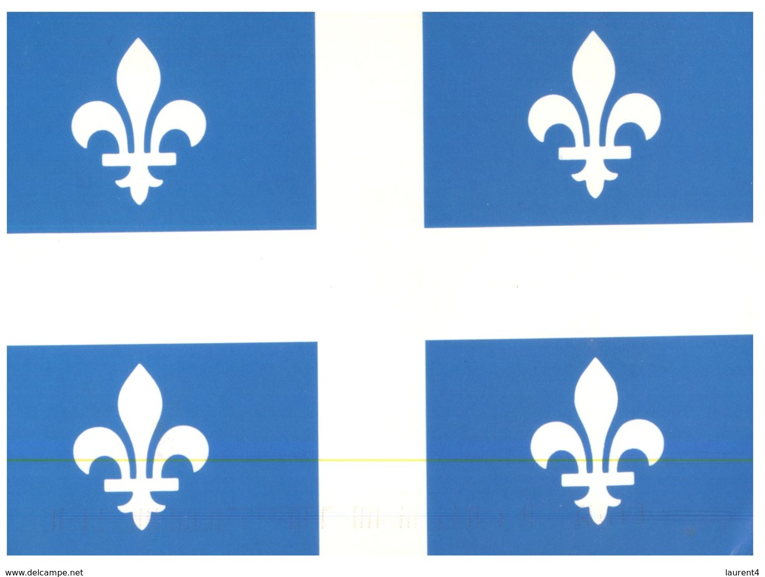 (ED 70) Canada - Flag Of Quebec (with Polar Bear Stamp) - Autres & Non Classés