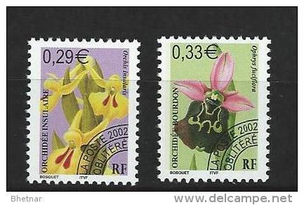 FR Préo YT 244 & 245 " Orchidées " 2002 Neuf** - 1989-2008