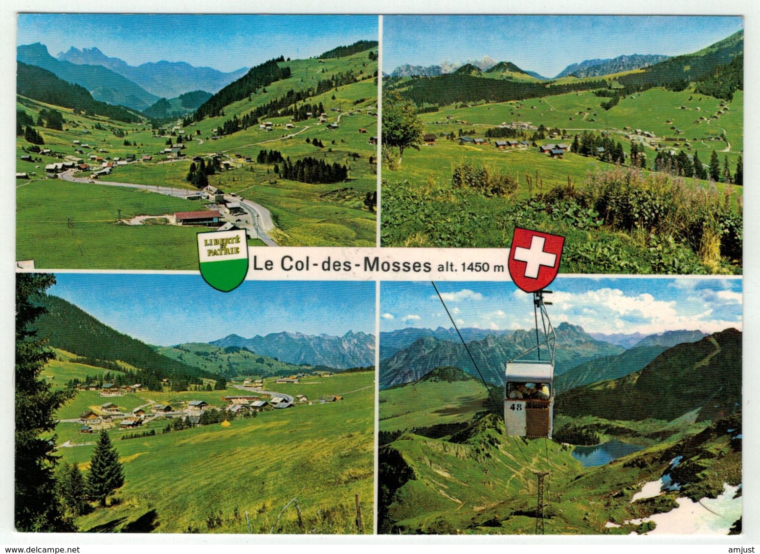 Suisse // Schweiz // Vaud //  Ormont-Dessous, Le Col Des Mosses - Ormont-Dessous