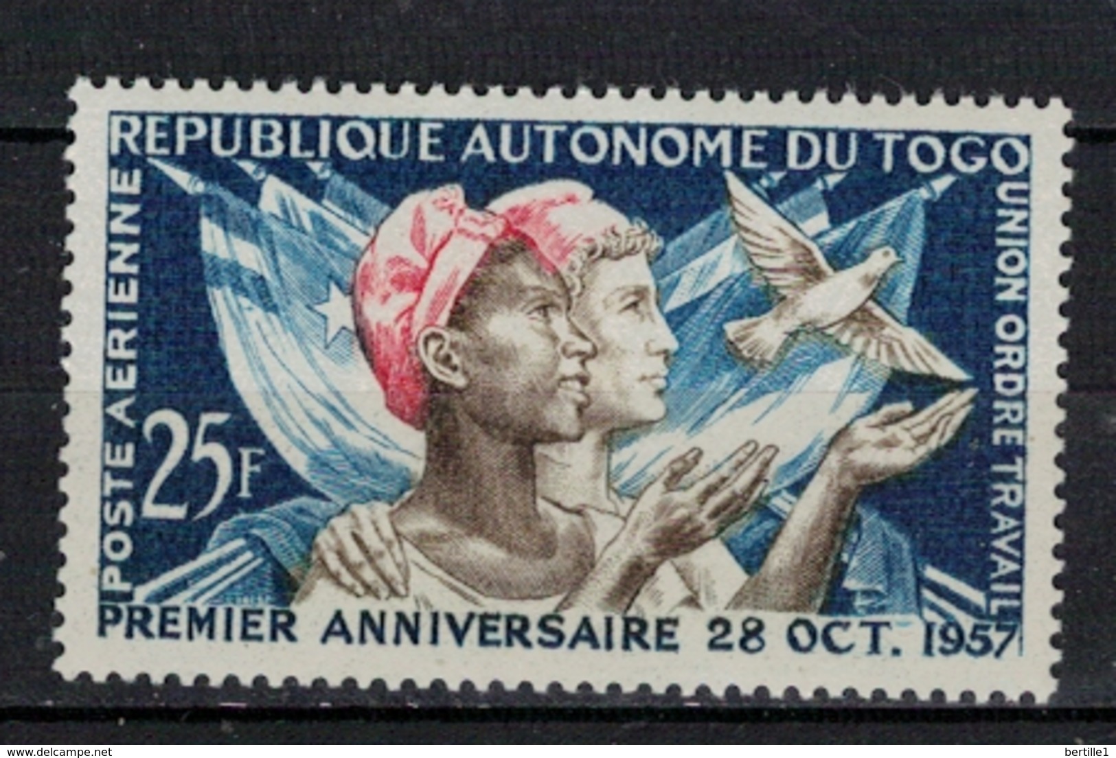 TOGO         N° YVERT  PA 24   NEUF SANS CHARNIERES     ( Nsch   4/A ) - Togo (1960-...)