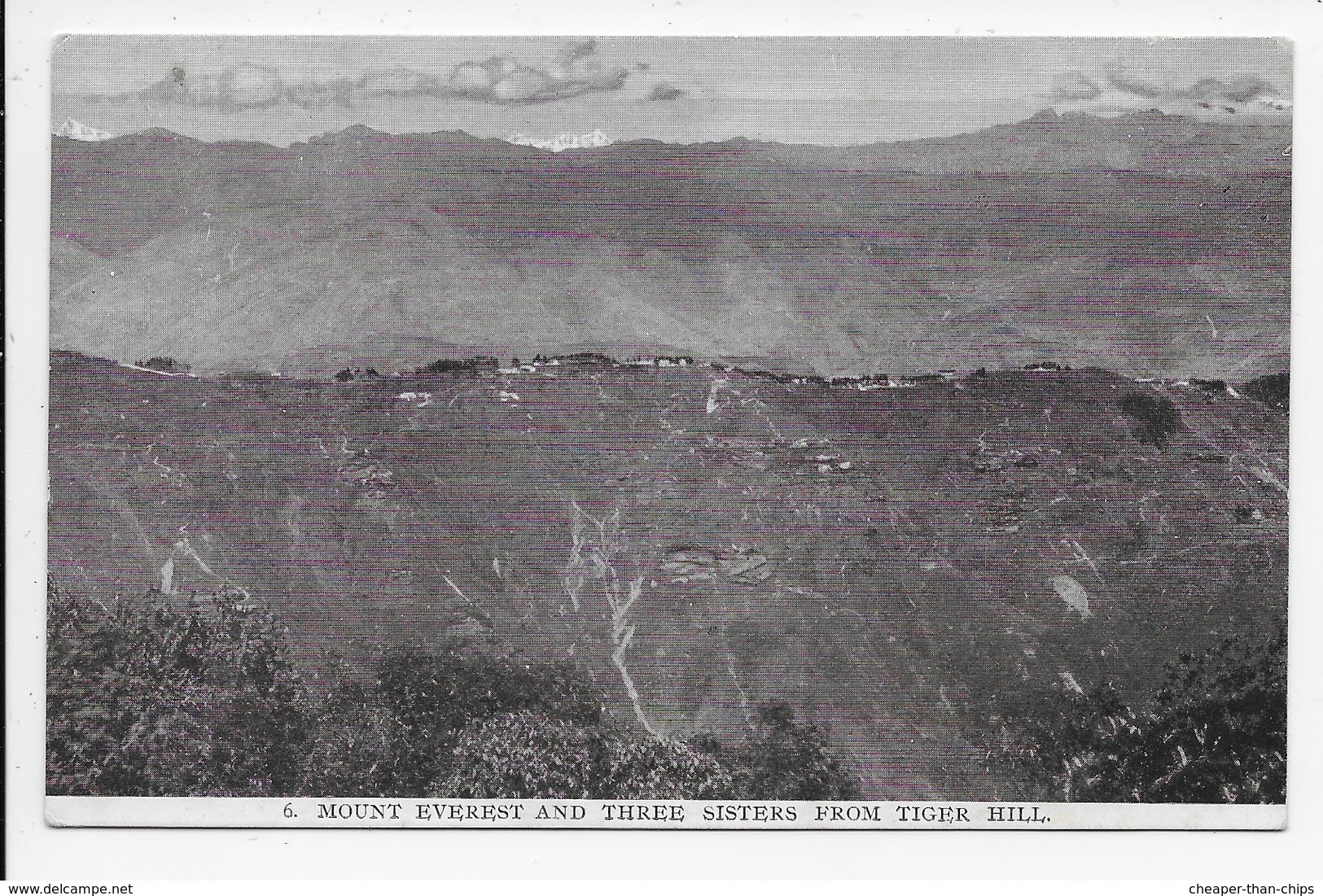 Mount Everest And Three Sisters From Tiger Hill - Photo - Burlington Smith - India