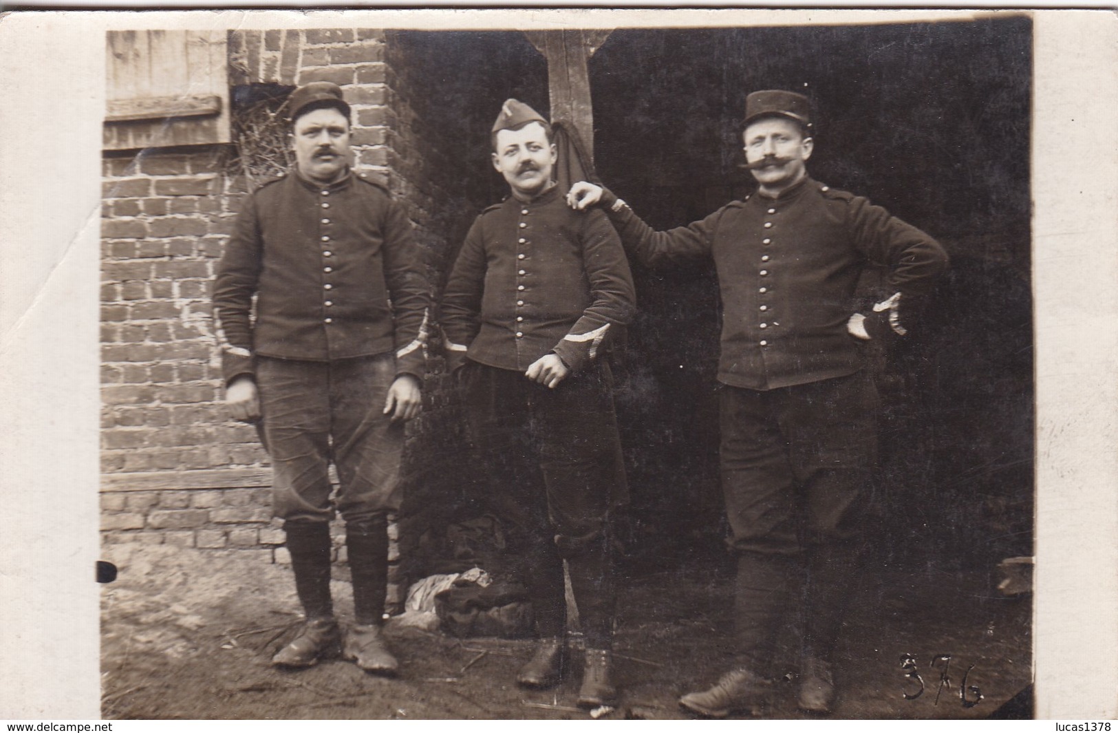 TRES BELLE CARTE PHOTO / SAINT AUBIN / SOUS OFFICIERS / PHOTO MODERN NANTES - Varades