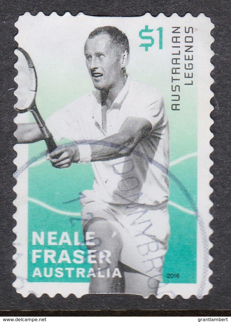 Australia 2016 Legends - Tennis $1 Fraser Self-adhesive Used - Used Stamps