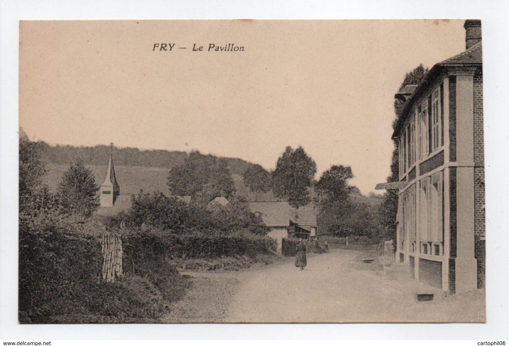 - CPA FRY (76) - Le Pavillon - Photo Desaix - - Autres & Non Classés