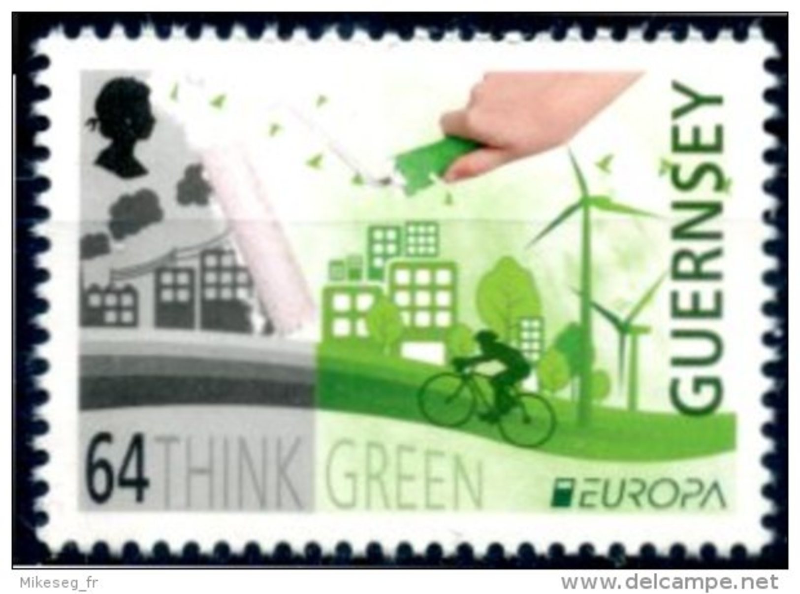 Europa 2016 "Think Green" - Guernsey Guernesey ** - 2016