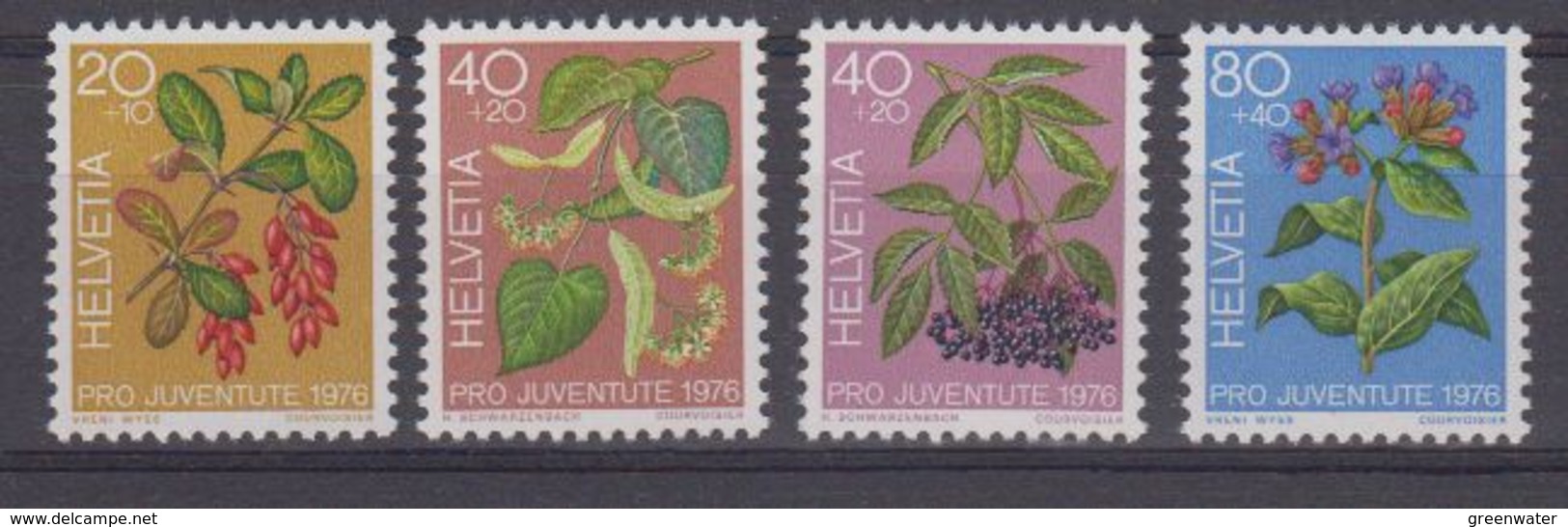 Switzerland 1976 Pro Juventute 4v ** Mnh (43495) - Unused Stamps