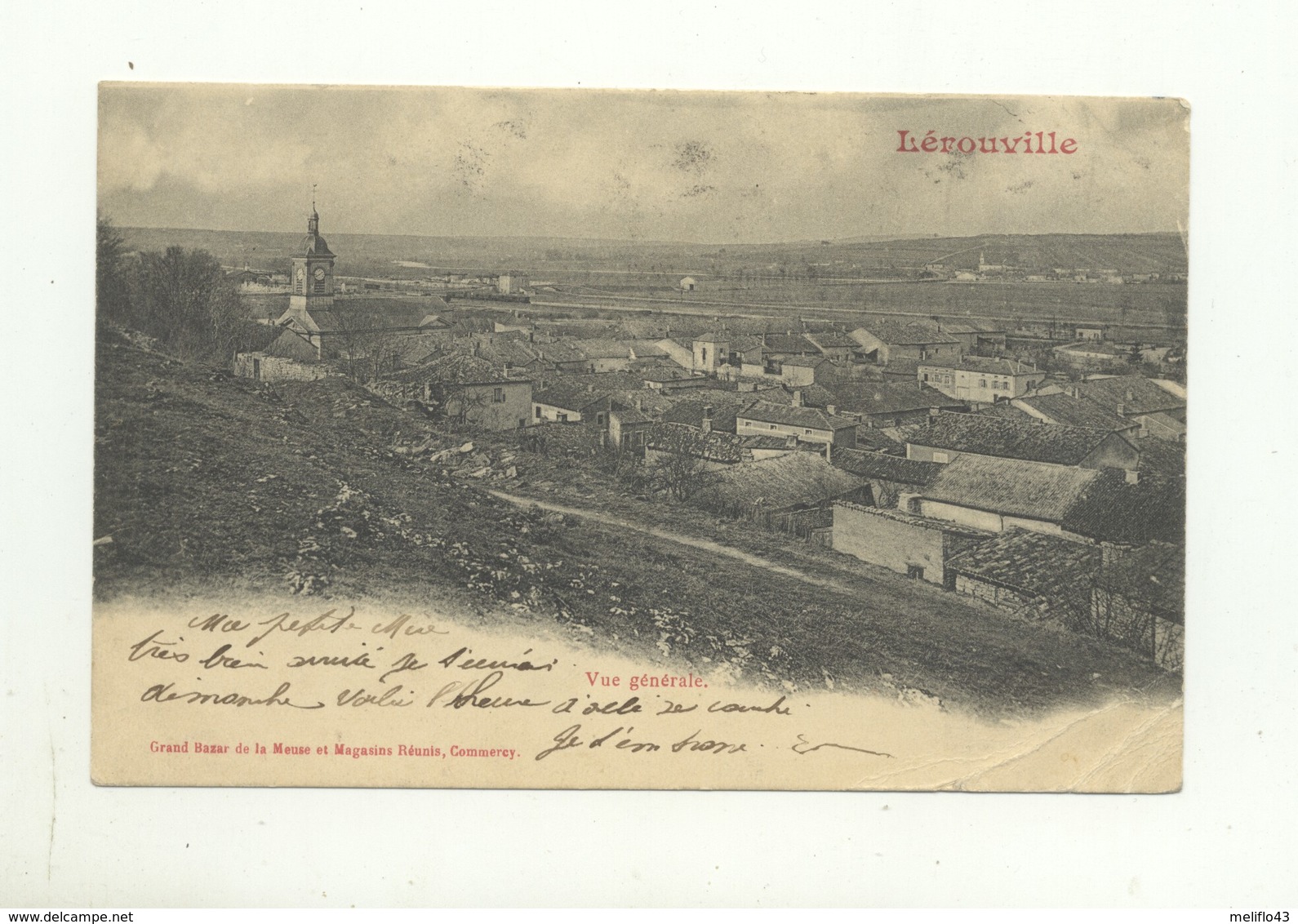 55/ CPA 1900 - Lérouville - Vue Générale - Lerouville