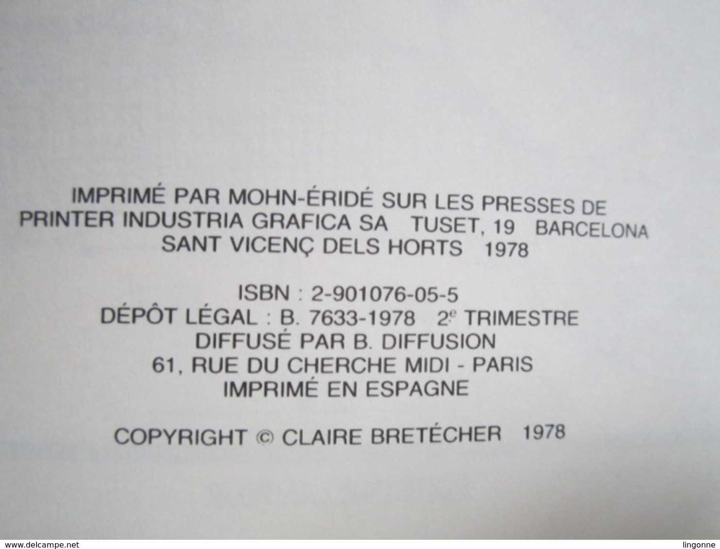 1978 Les Frustrés N°3. Les Frustrés 3 Claire BRETECHER - Brétecher