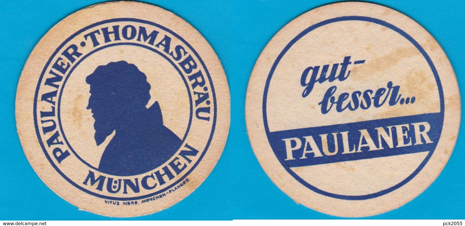 Paulaner Brauerei Gruppe München ( Bd 2323 ) - Bierdeckel