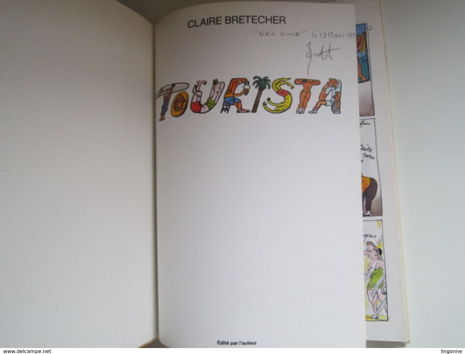 1989 Tourista Claire BRETECHER - Brétecher