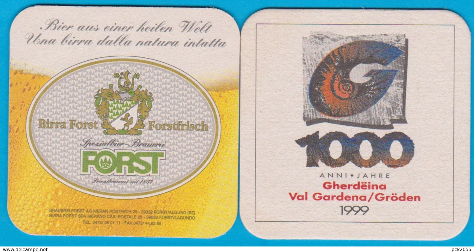 Birra Forst  Lagundo ( Bd 2325 ) Italien - Bierdeckel