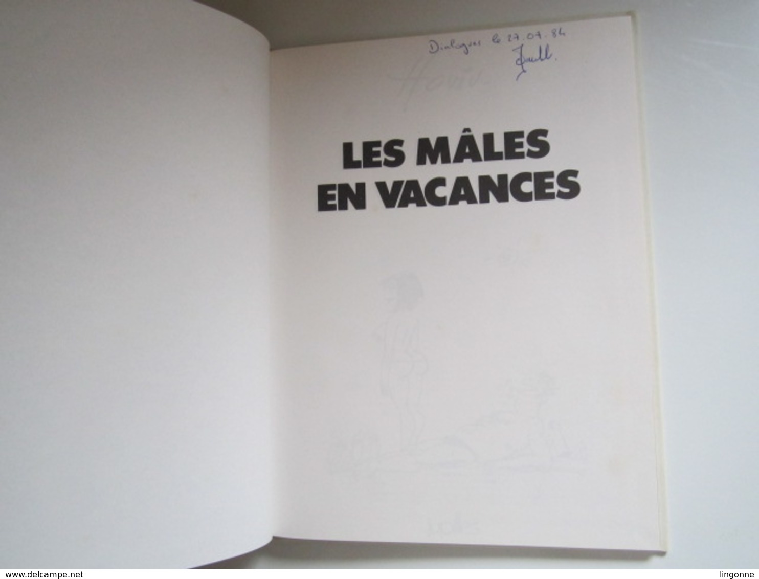 1984 Les Mâles N°3. Les Mâles En Vacances Hoviv - Autres & Non Classés