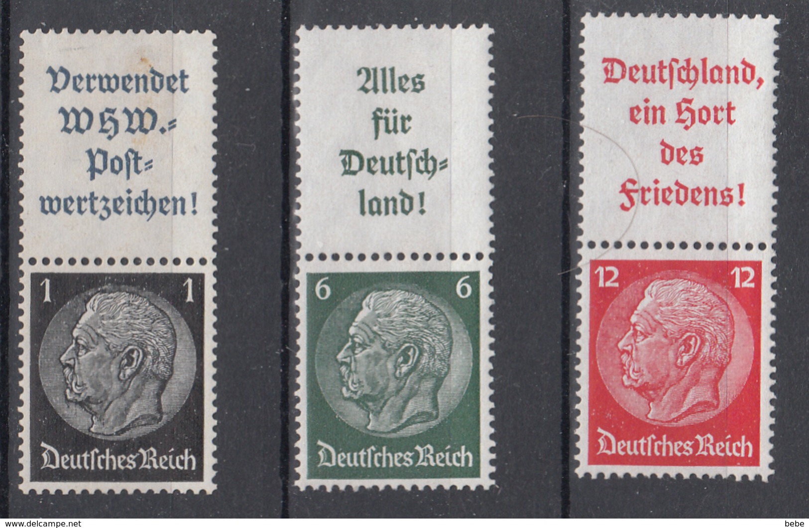 Timbres N° 139** / 148** / 169* - Officials