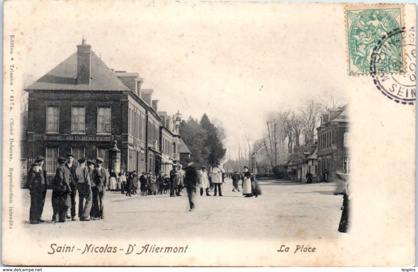 76 - SAINT NICOLAS D'ALIERMONT --  La Place - Altri & Non Classificati