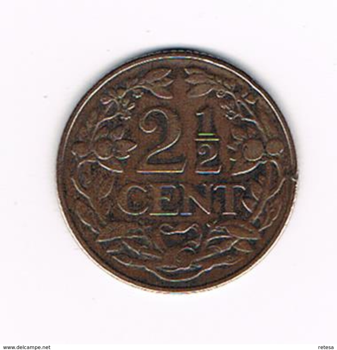 °°°  NEDERLAND  2 1/2 CENT  1918  WILHELMINA - 2.5 Cent