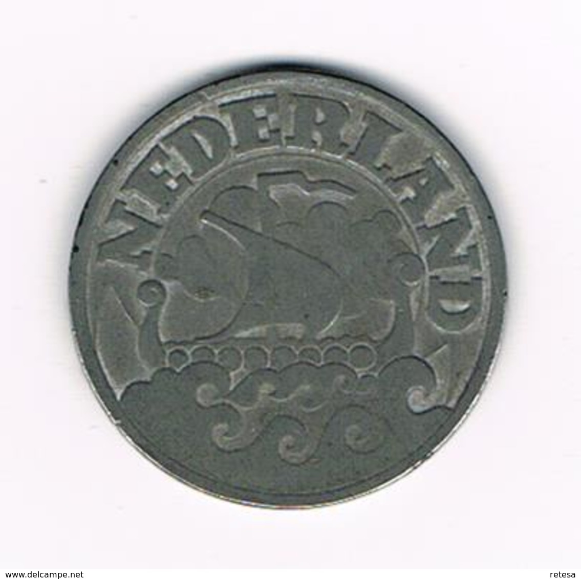 //  NEDERLAND  25 CENTS  1943  WILHELMINA - 25 Cent