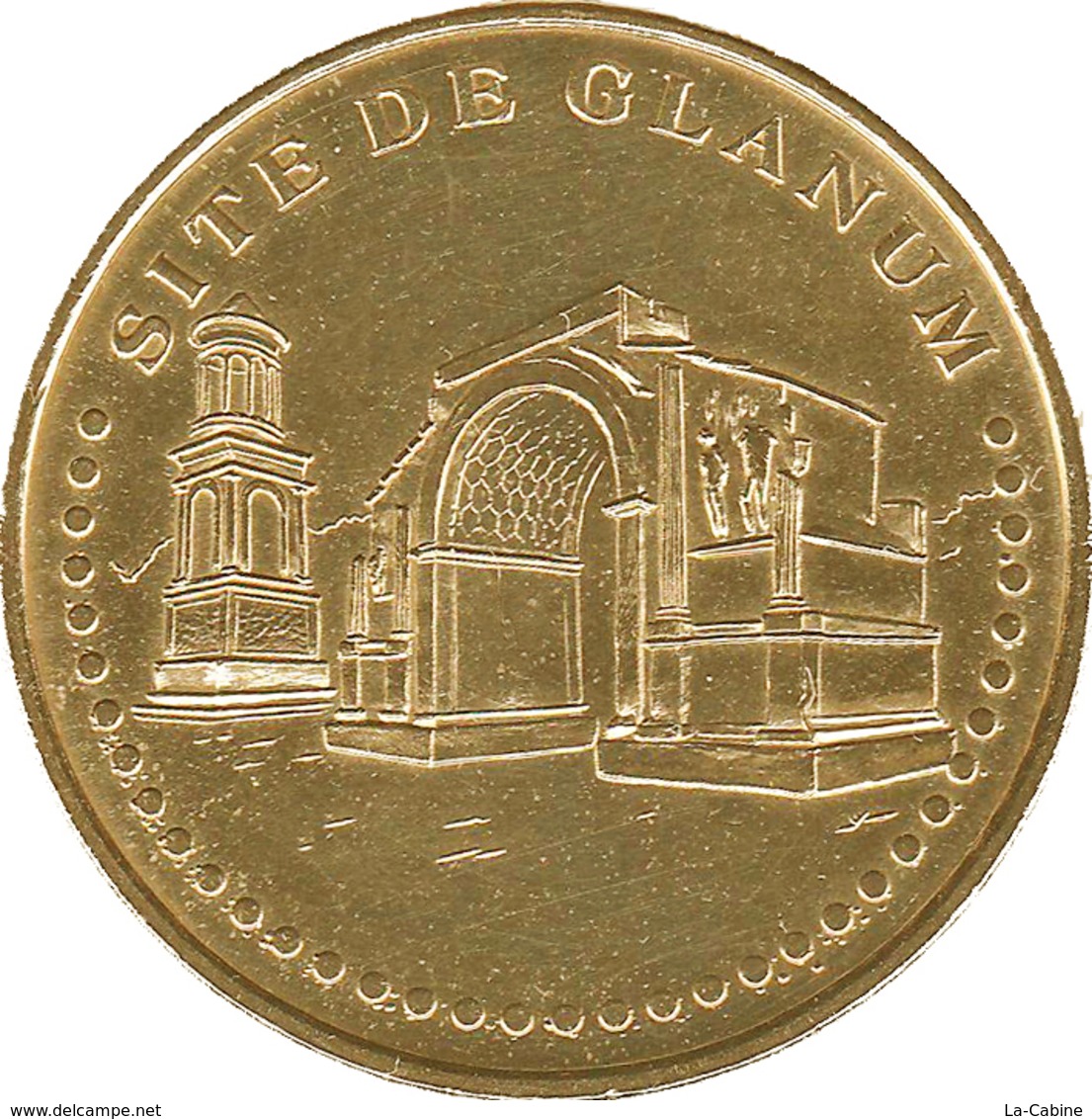 13 SAINT RÉMY DE PROVENCE SITE DE GLANUM MÉDAILLE SOUVENIR MONNAIE DE PARIS 2019 JETON MEDALS TOKENS COINS - 2019