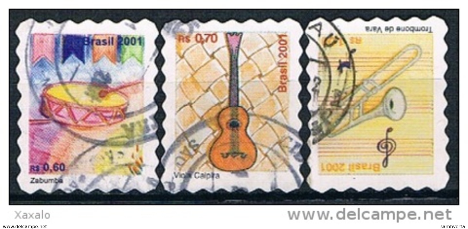 Brasil 2001 - Musical Instruments - Usados