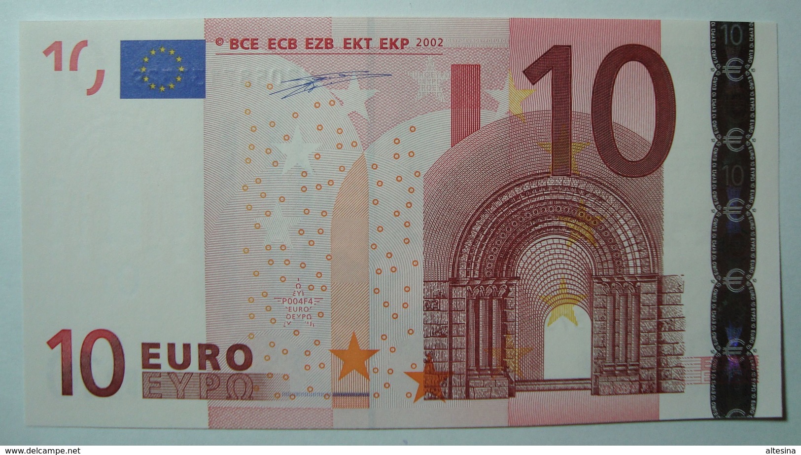 GERMANIA 10 EURO P004 F4  X2058 UNC DUISENBERG - 10 Euro