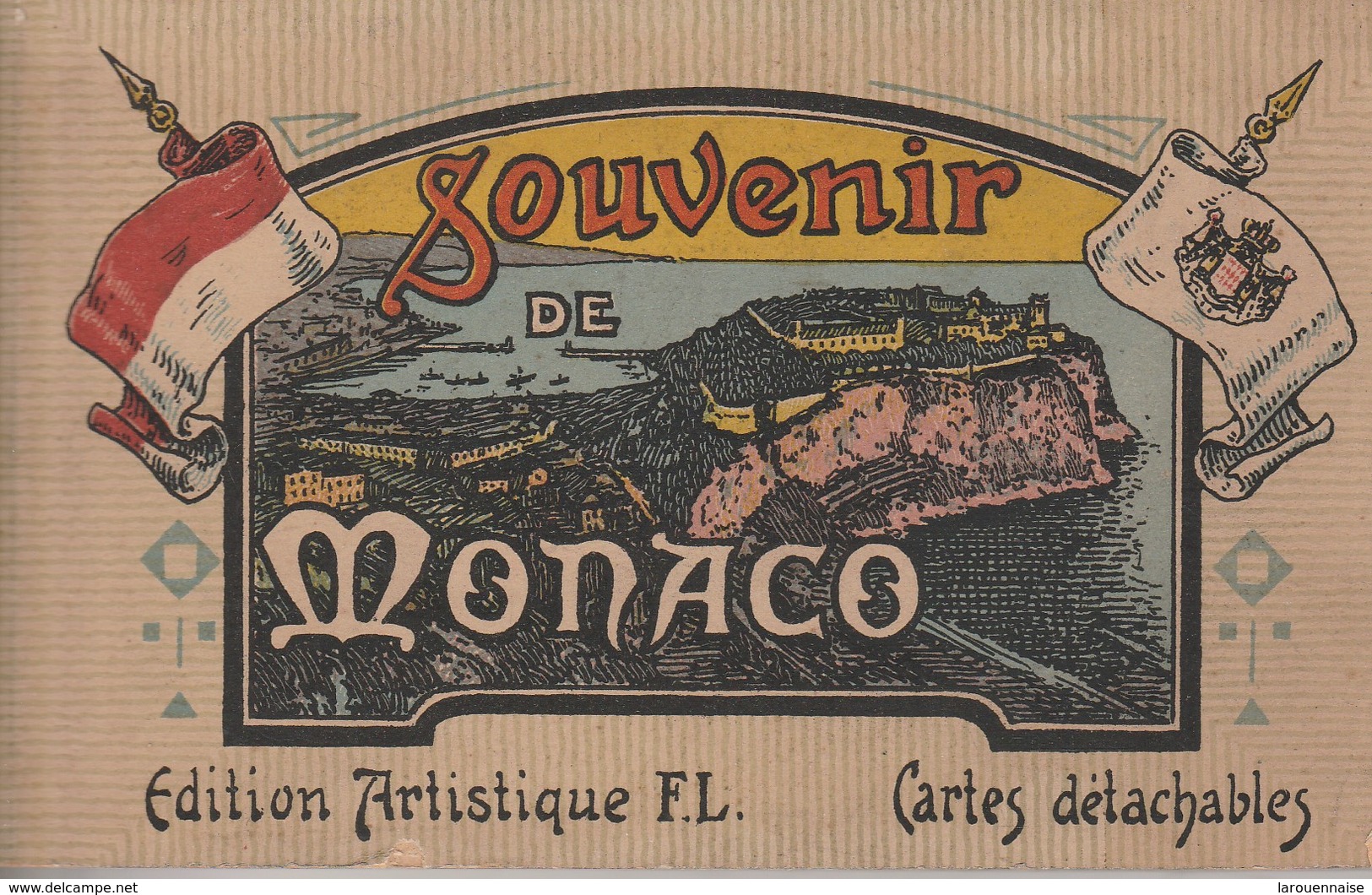 MONACO - Souvenir De Monaco (carnet De Cartes Détachables) - Colecciones & Lotes