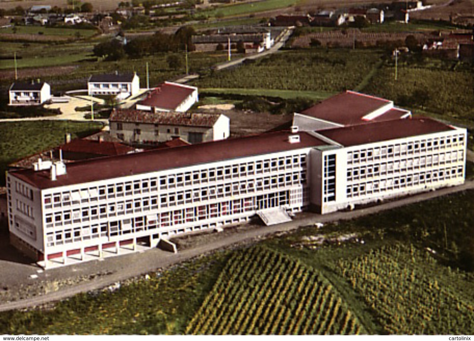 Cp Du 71 Davaye Le Lycee Agricole Henri Palazzi Architecte Annees 1960 - Autres & Non Classés