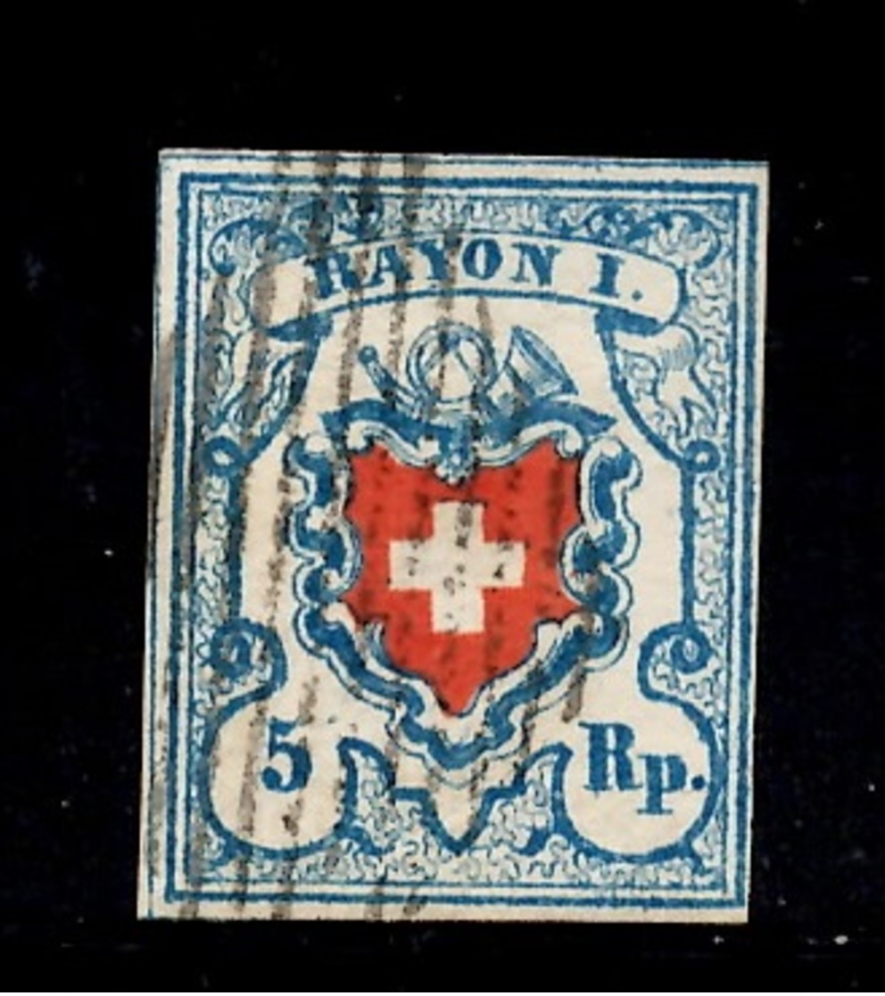 Suisse YT N° 20 Oblitéré. Premier Choix. A Saisir! - 1843-1852 Poste Federali E Cantonali