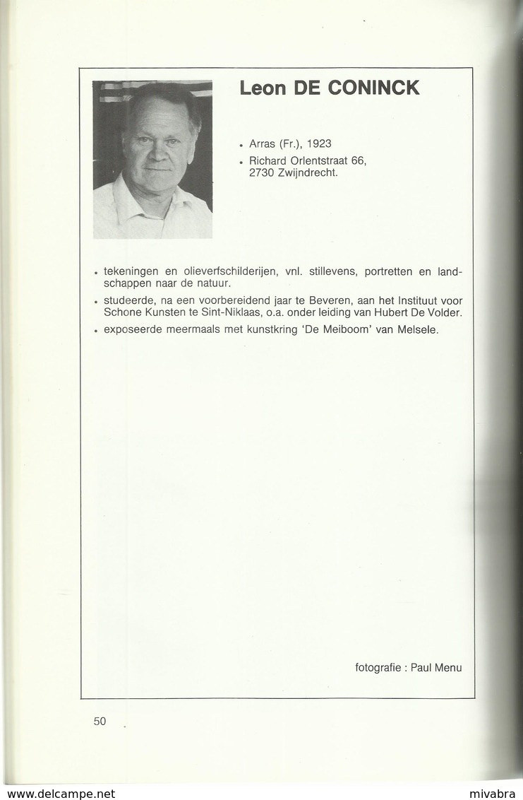 VAN 'T VLAAMSCH HOOFT EN VLAAMSE HANDEN - PLASTISCH WERK UIT ZWIJNDRECHT EN BURCHT - 1982 - Andere & Zonder Classificatie