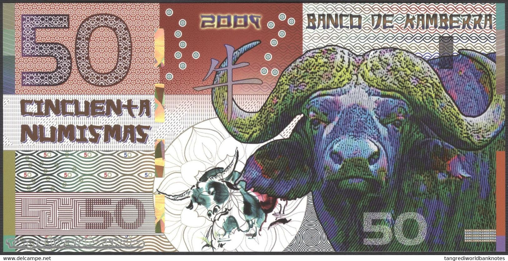 TWN - KAMBERRA (private Issue) - 50 Numismas 2009 00000XXXX Year Of The Ox UNC - Altri & Non Classificati