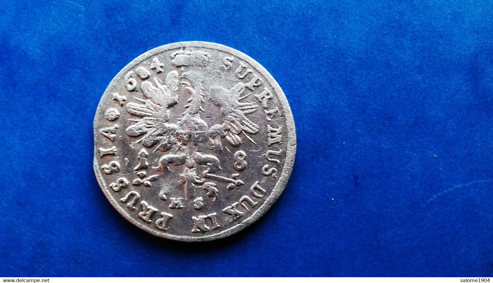 BRANDENBURG Preussen 18 Gröscher 1684 Königsberg Friedrich Wilhelm (1640-1688) - Small Coins & Other Subdivisions