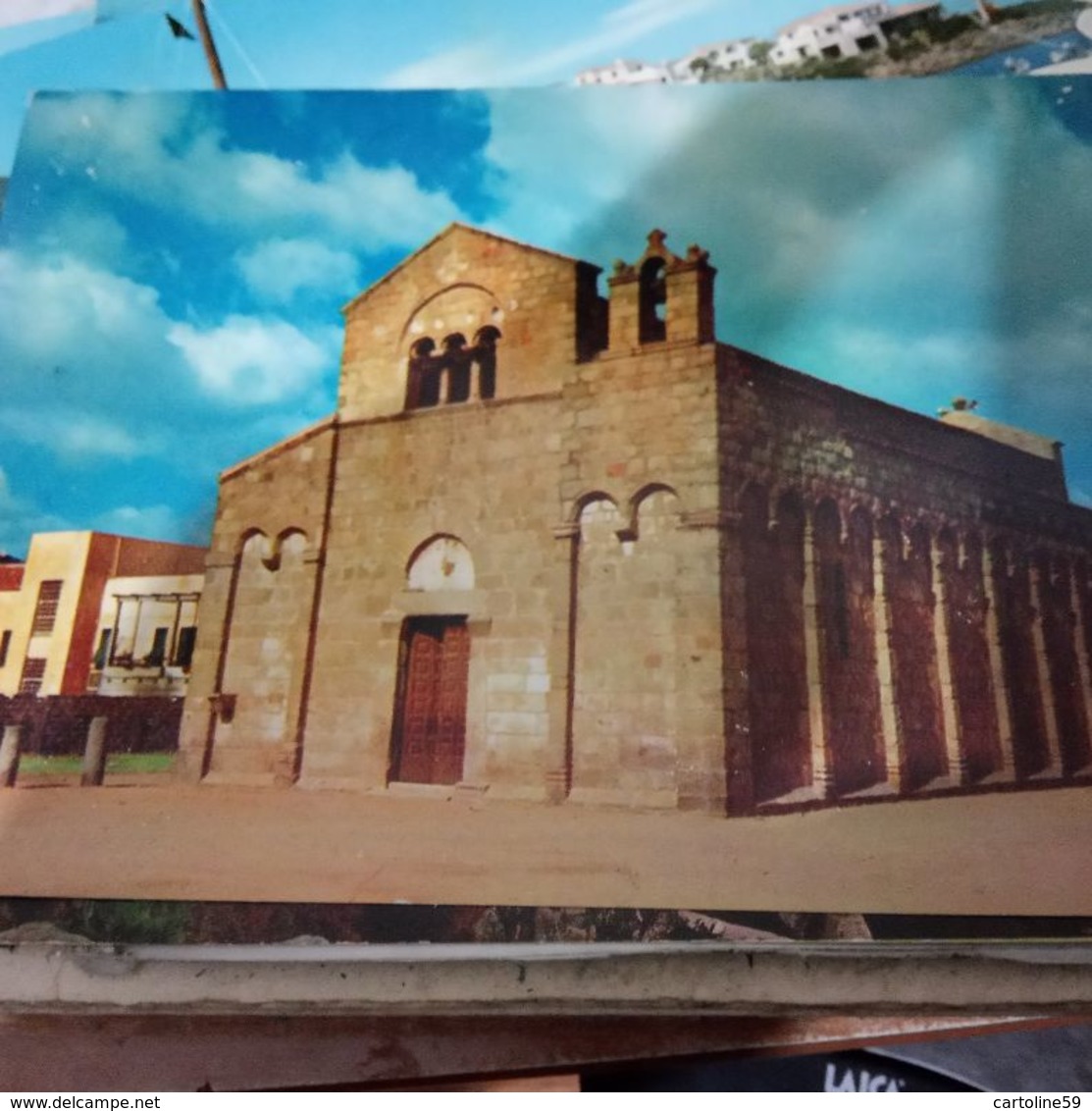 Olbia, Sardegna - Cartolina BASILICA DI SAN SIMPLICIO Sec. XII  V1960 HD10332 - Olbia