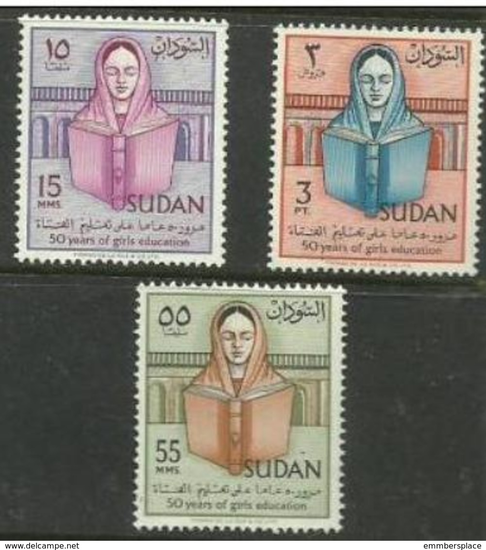 Sudan - 1961 Girls Education MLH *  SG 164-6  Sc 139-41 - Sudan (1954-...)