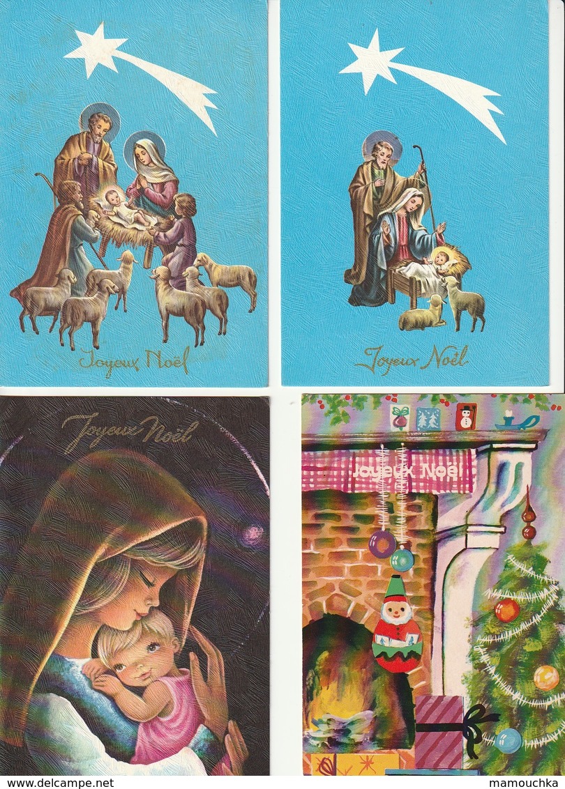 Lot 51 Cartes Bonne Année, Joyeux Noël Gelukkig Nieuwjaar - New Year