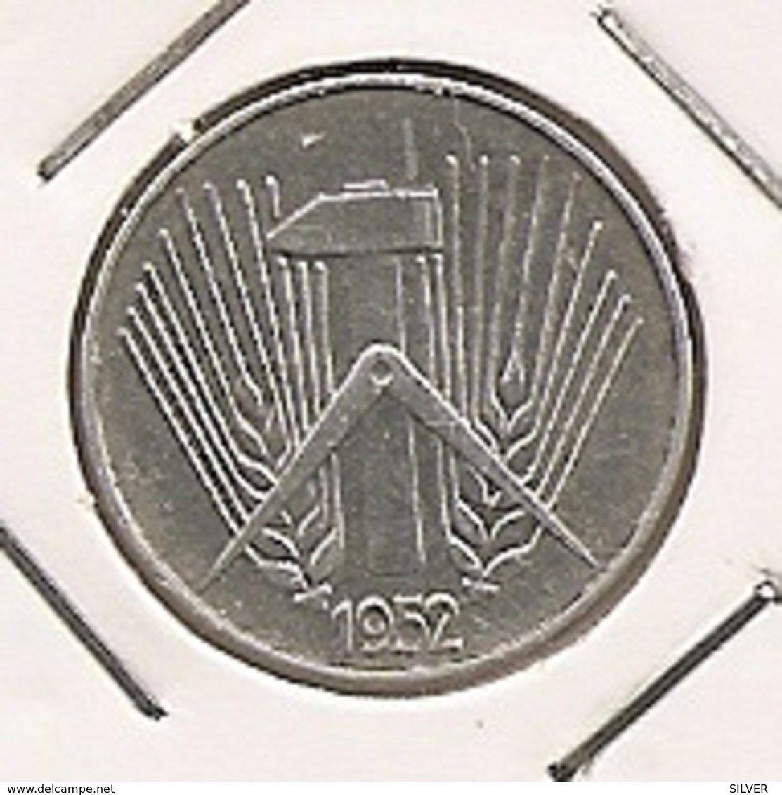 GERMANY ALLEMAGNE ALEMANHA 5 PFENNIG 1952 E 243 - 5 Pfennig