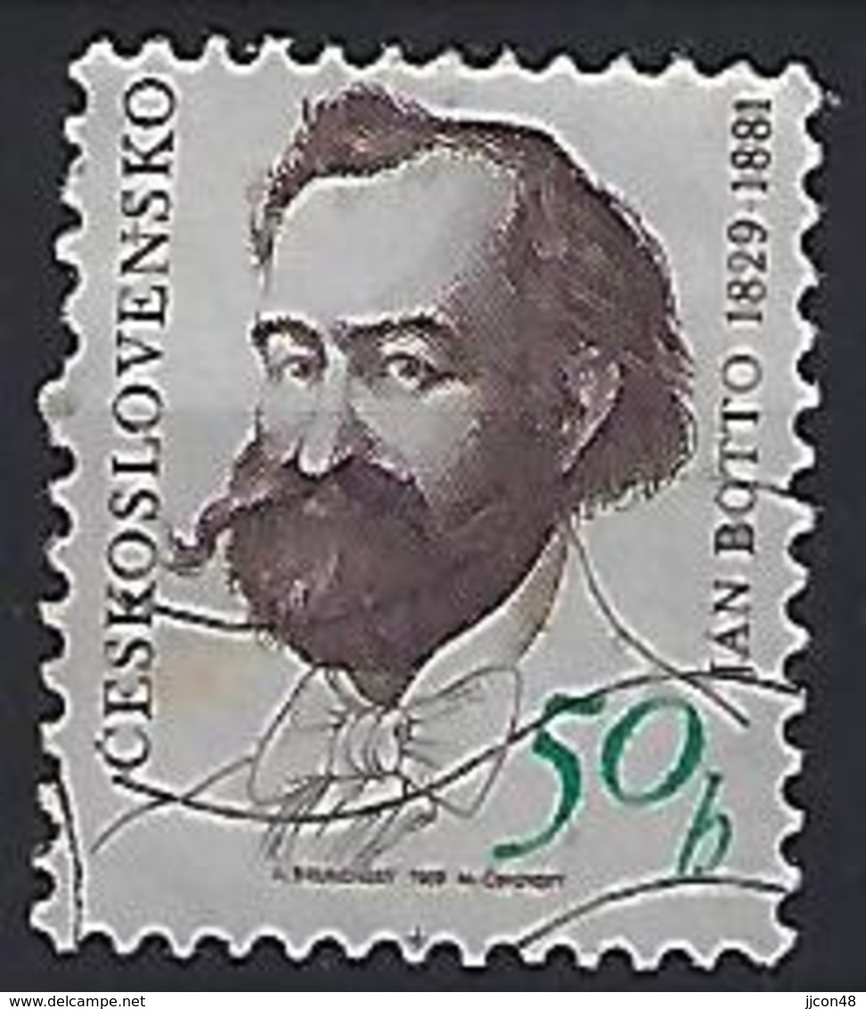 Czechoslovakia 1989  Jan Botto (o) Mi.2993 - Used Stamps