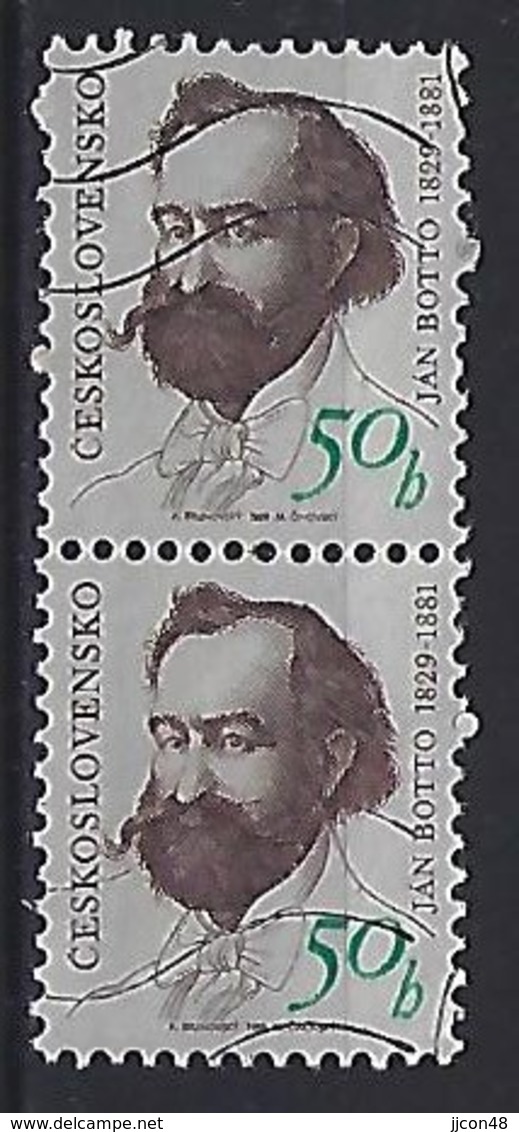 Czechoslovakia 1989  Jan Botto (o) Mi.2993 - Used Stamps