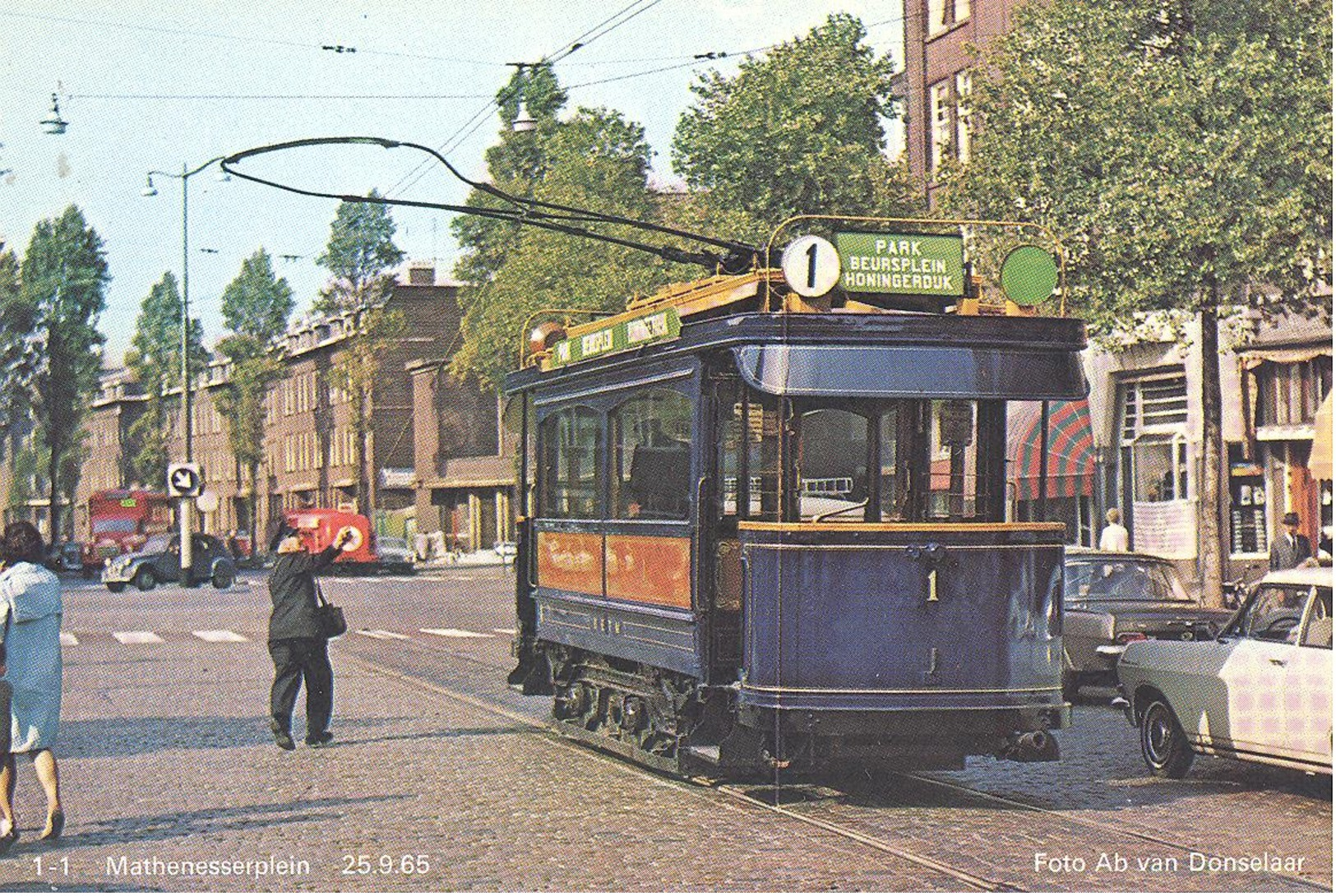 AMSTERDAM  Beursplein Mit Tram - Strassenbahnen