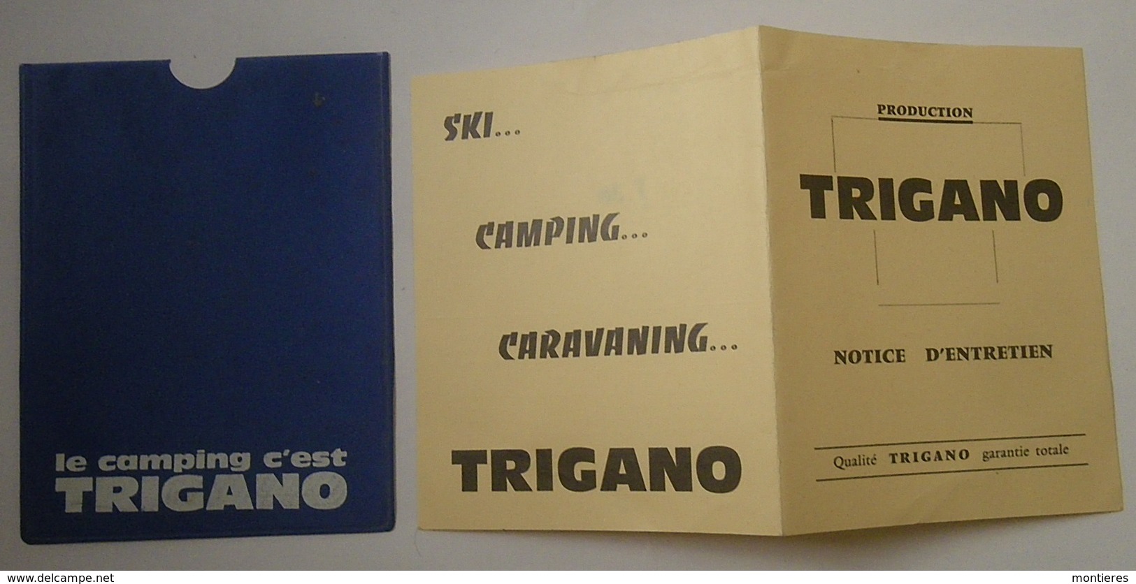 TRIGANO Ski Camping Caravaning - Notice D'entretien D'une Tente Type T 36 - Deportes & Turismo