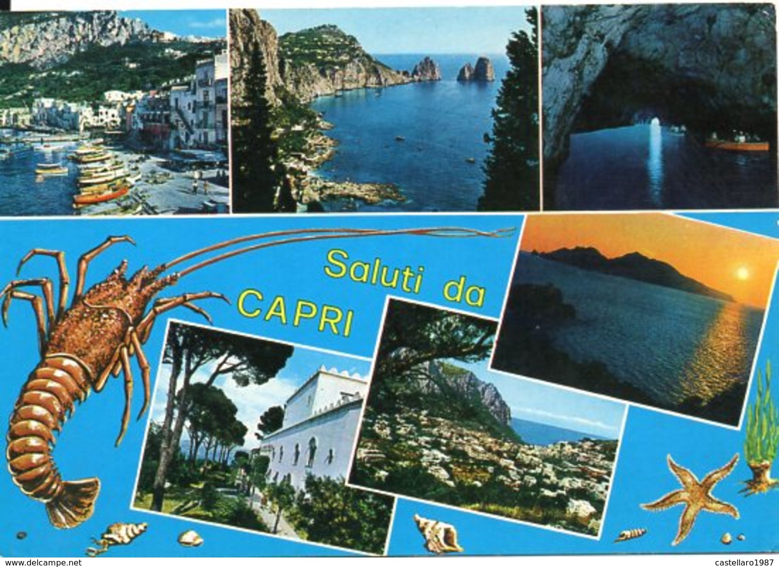 Saluti Da CAPRI - Vedute - Altri & Non Classificati